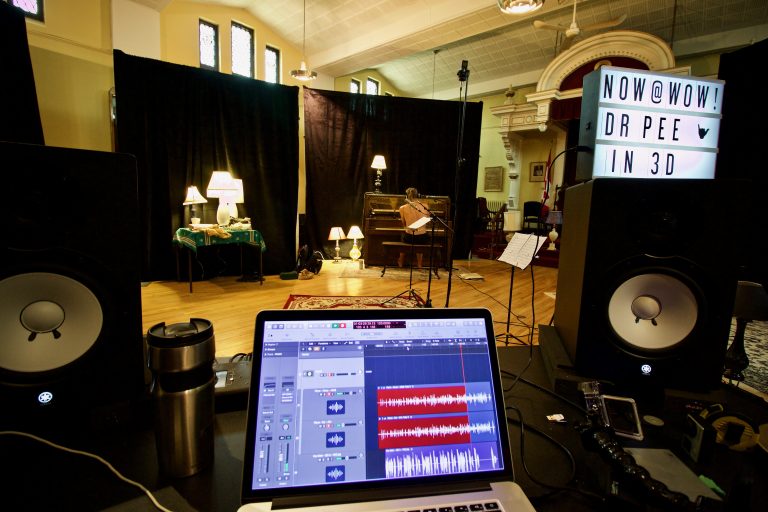 Dr. Pee - Odd Fellows Temple Pop-Up Studio, Aug 2017