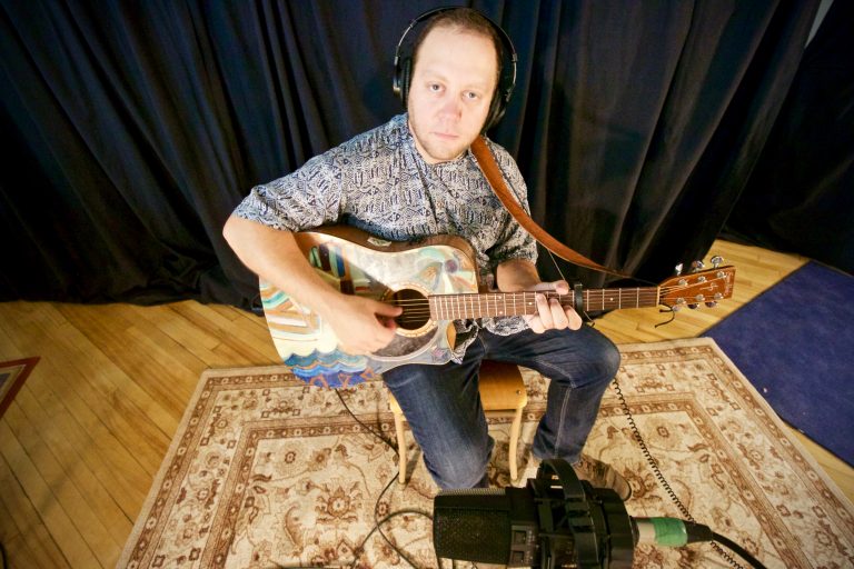 Aaron Berger - Odd Fellows Temple Pop-Up Studio, Aug 2016