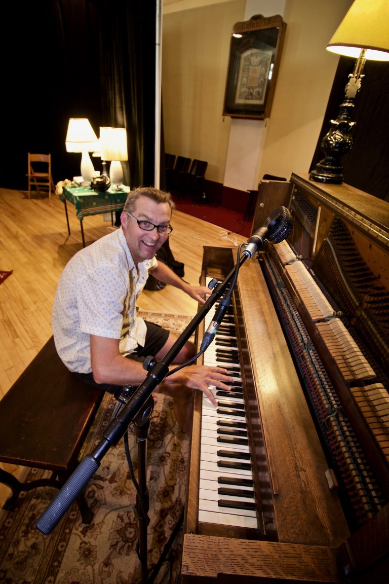 Dr. Pee - Odd Fellows Temple Pop-Up Studio, Aug 2017