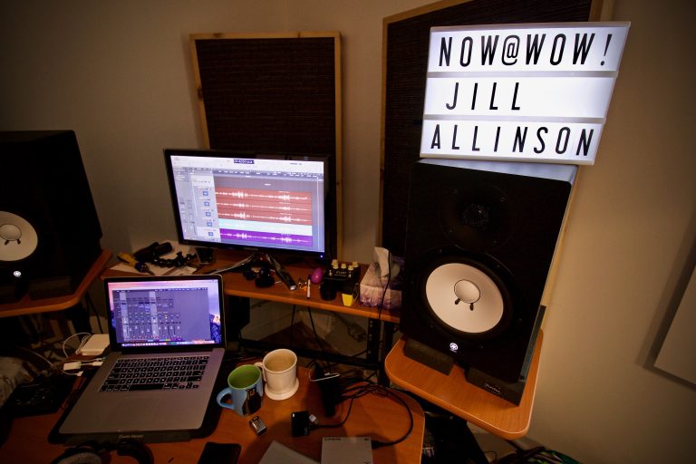 Jill Allinson in The WOW! Shed