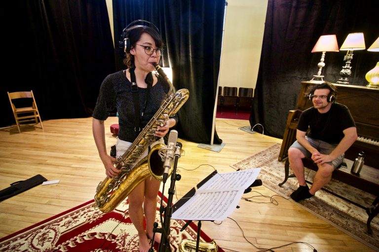 Karen Ng, Nick Bulligan - Odd Fellows Temple Pop-Up Studio, Aug 2017