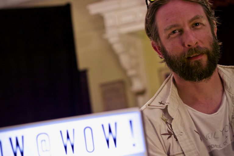 Adam CK Vollick - Odd Fellows Temple Pop-Up Studio, Aug 2017