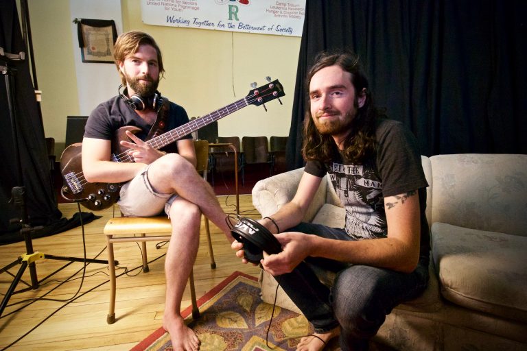 John, Nathaniel Goold - Odd Fellows Temple Pop-Up Studio, Aug 2017