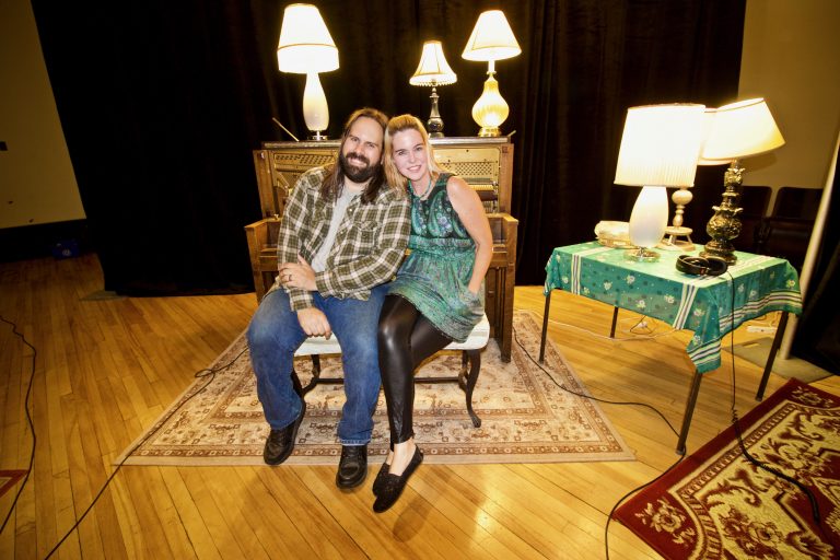 Phil Bosley, Ashlee Standish - Odd Fellows Temple Pop-Up Studio, Aug 2017