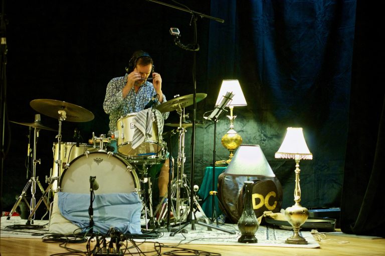 Dave Clark - Odd Fellows Temple Pop-Up Studio, Aug 2017