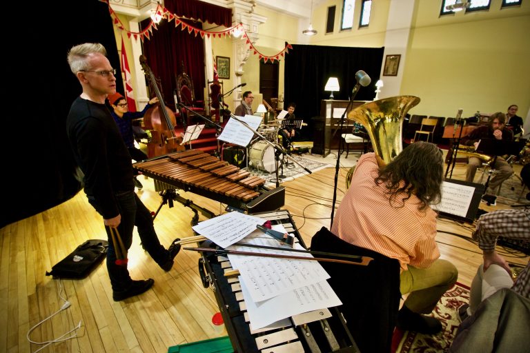 Friendly Rich & The Woodshed Orchestra - Odd Fellows Temple Pop-Up Studio, Nov 2017