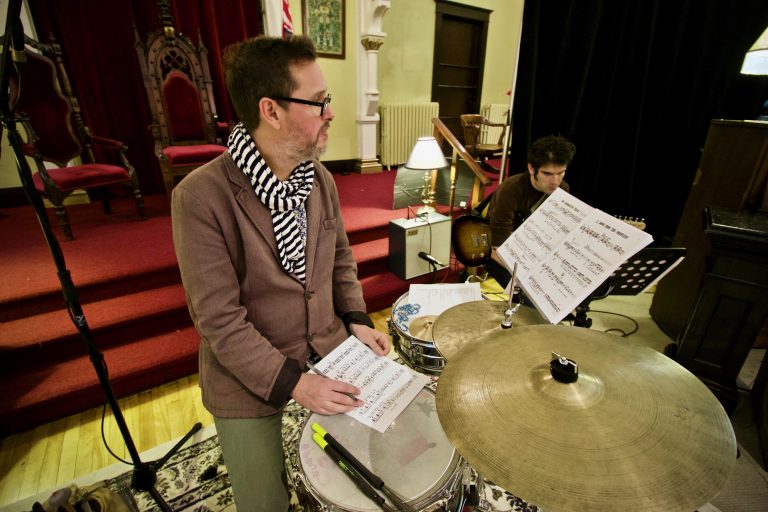 Friendly Rich & The Woodshed Orchestra - Odd Fellows Temple Pop-Up Studio, Nov 2017