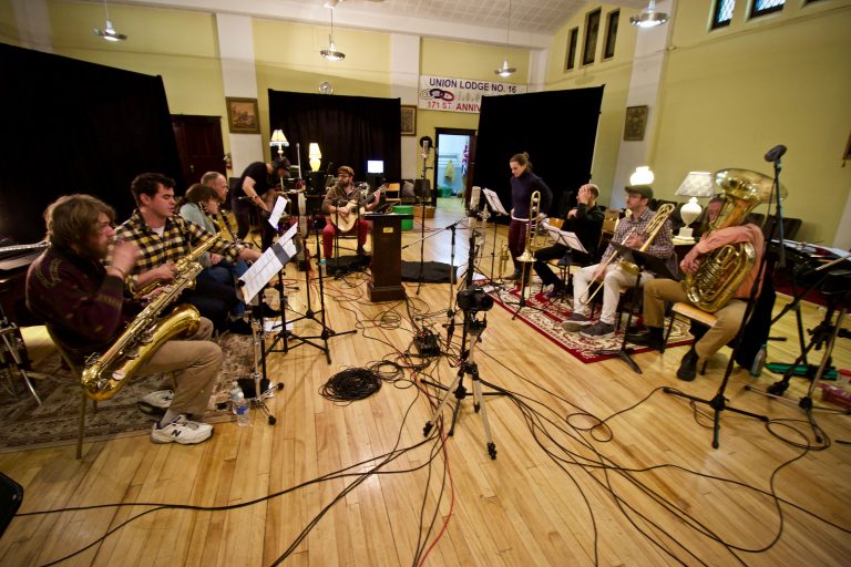 Friendly Rich & The Woodshed Orchestra - Odd Fellows Temple Pop-Up Studio, Nov 2017