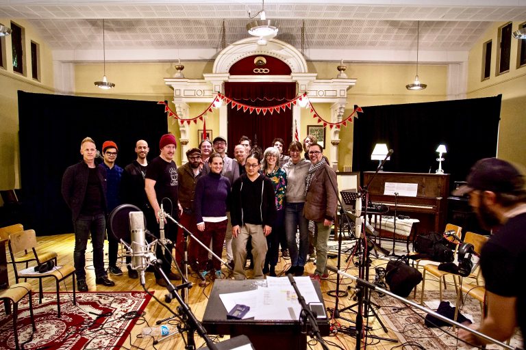 Friendly Rich & The Woodshed Orchestra - Odd Fellows Temple Pop-Up Studio, Nov 2017